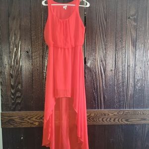 Red dress, medium